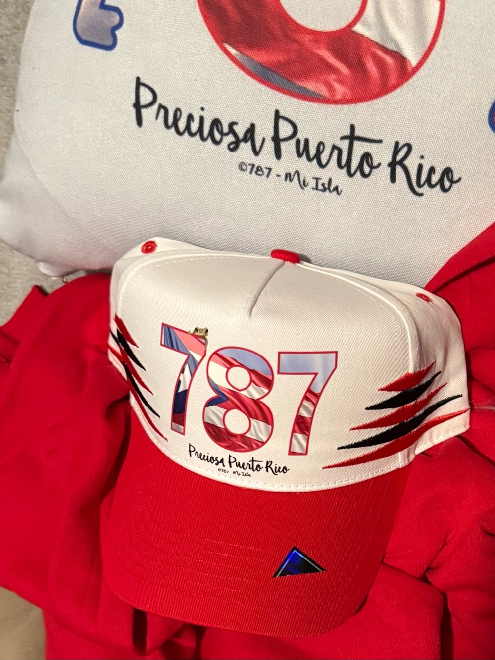 787 Mi Isla Puerto Rico “Preciosa” Hat, 90’s Chicago Bulls Style